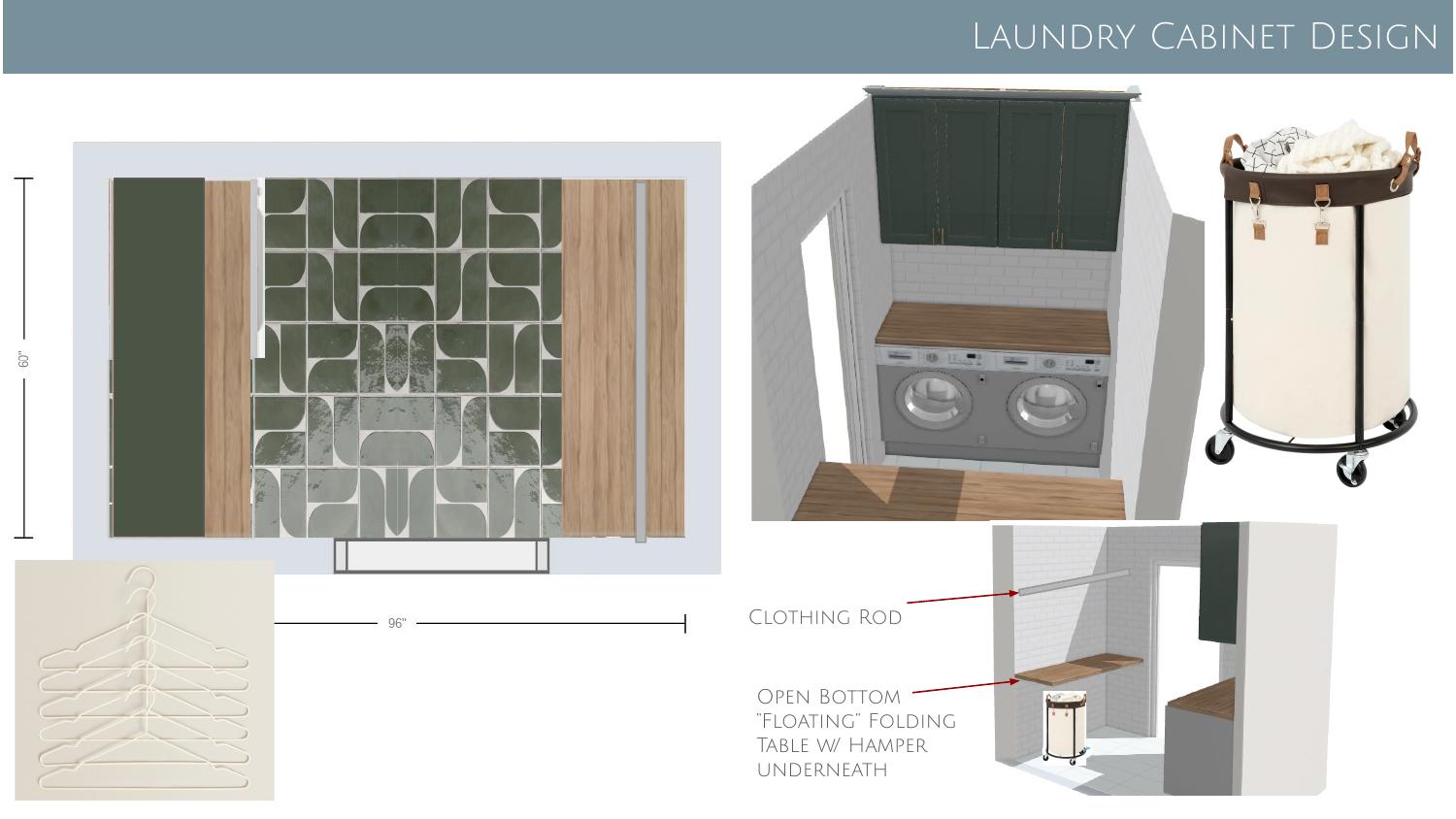 Laundry — cabinet design
