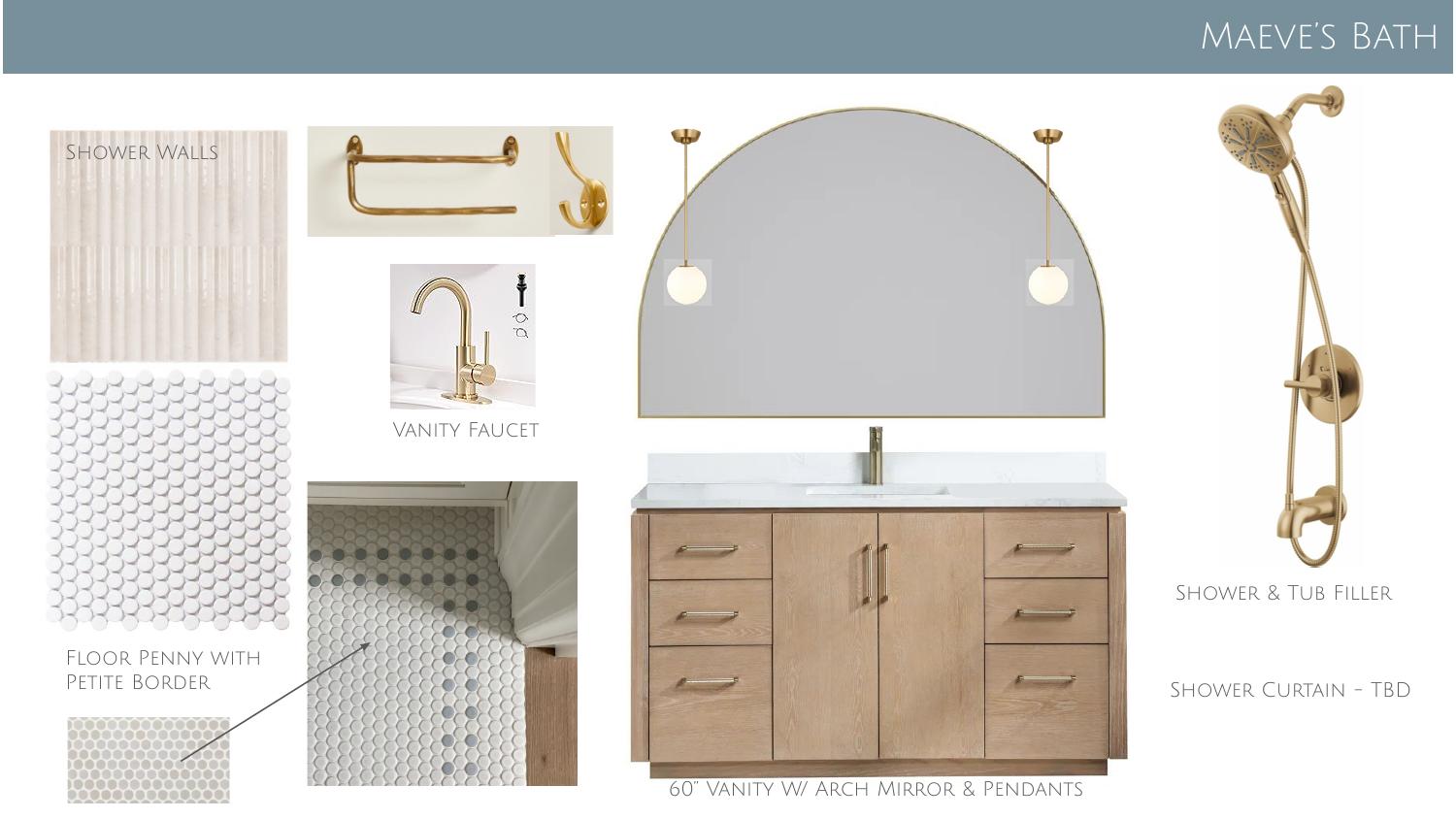 Maeve's bath — design